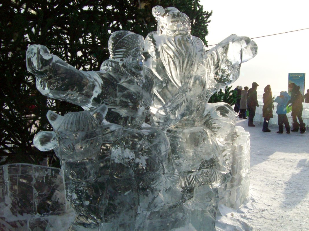 Фестиваль ледяных скульптур "Хрустальная нерпа" - alemigun 