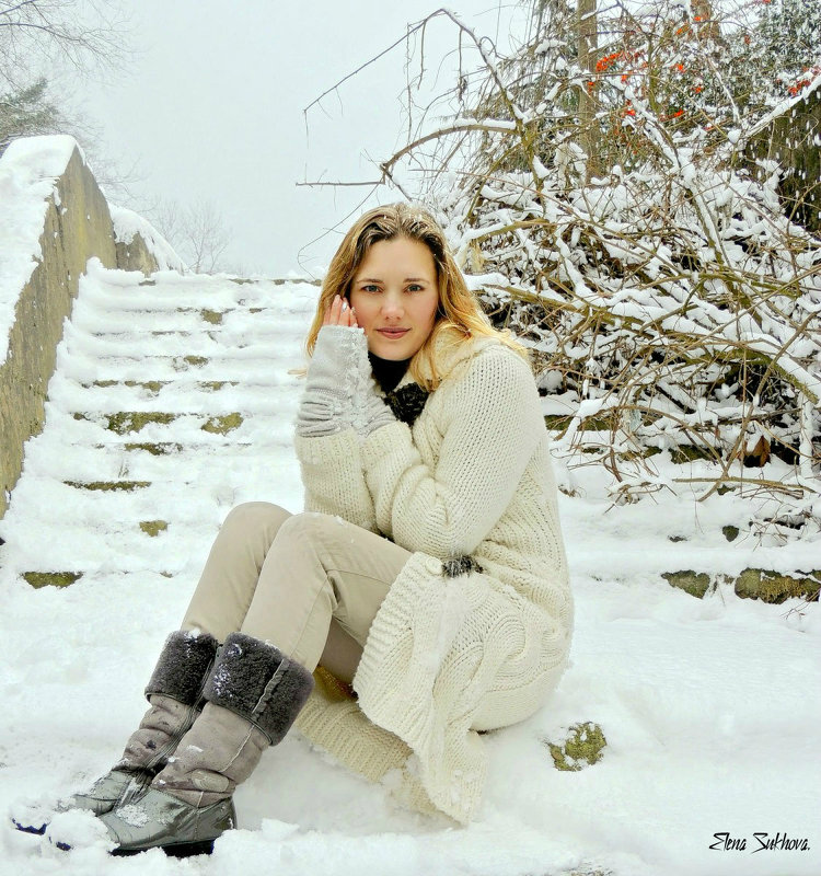 Первый снег в Сочи......... - Елена Сухова