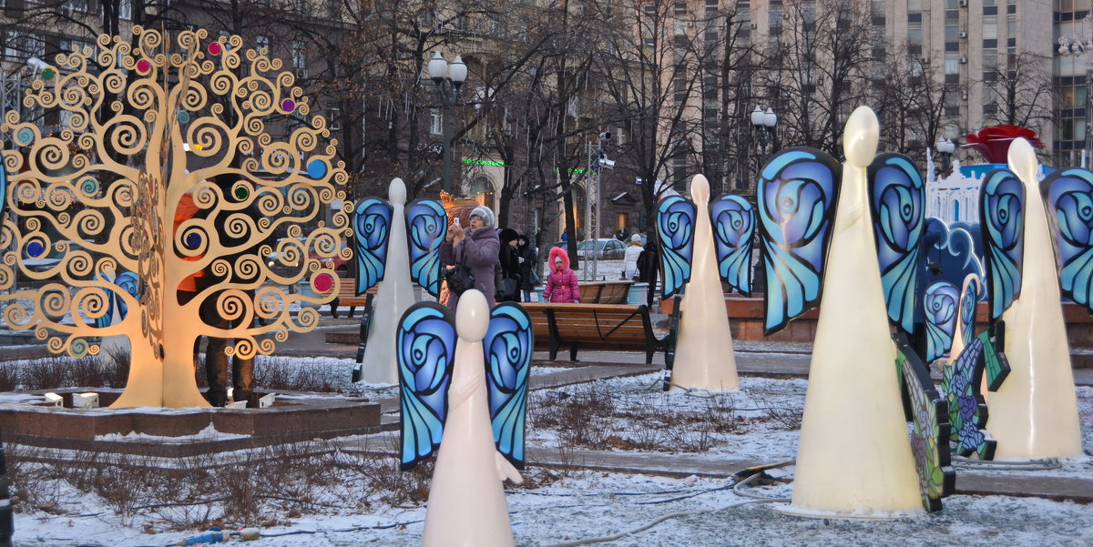 Ангелы гуляют по Москве - Анастасия Смирнова