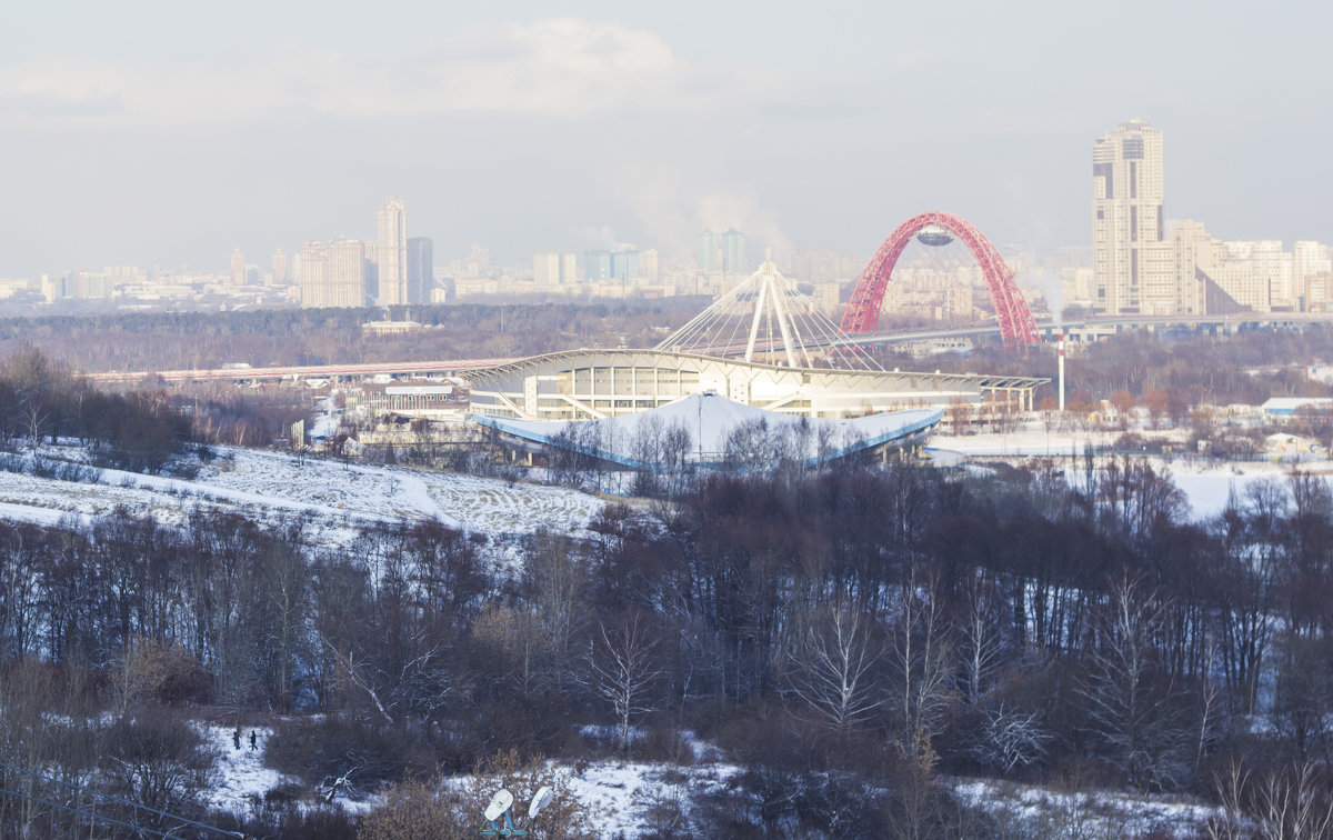 Вид на Живописный мост с Крылатских холмов - Юля Колосова