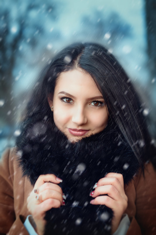 зимний портрет - Наталья 