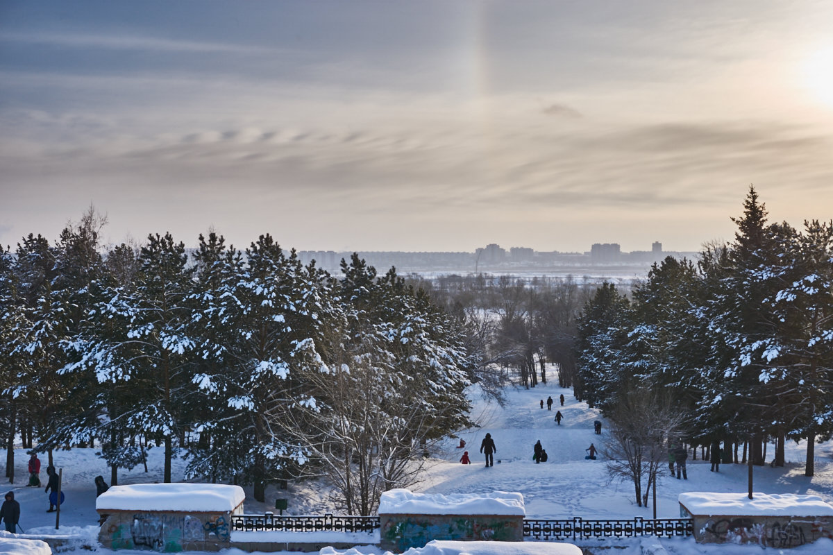 Морозным днем в парке - Сергей С