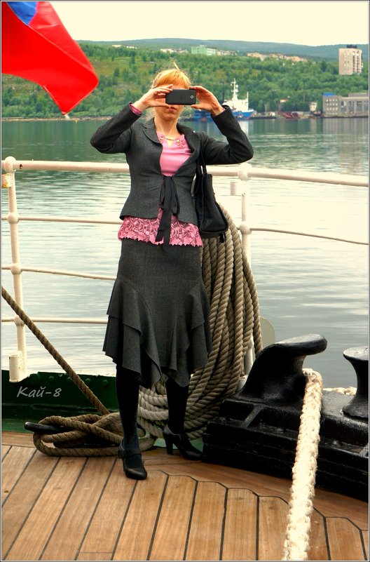 Девушке, фотографировавшей меня весной в Мурманске на палубе парусника "Крузенштерн"... - Кай-8 (Ярослав) Забелин