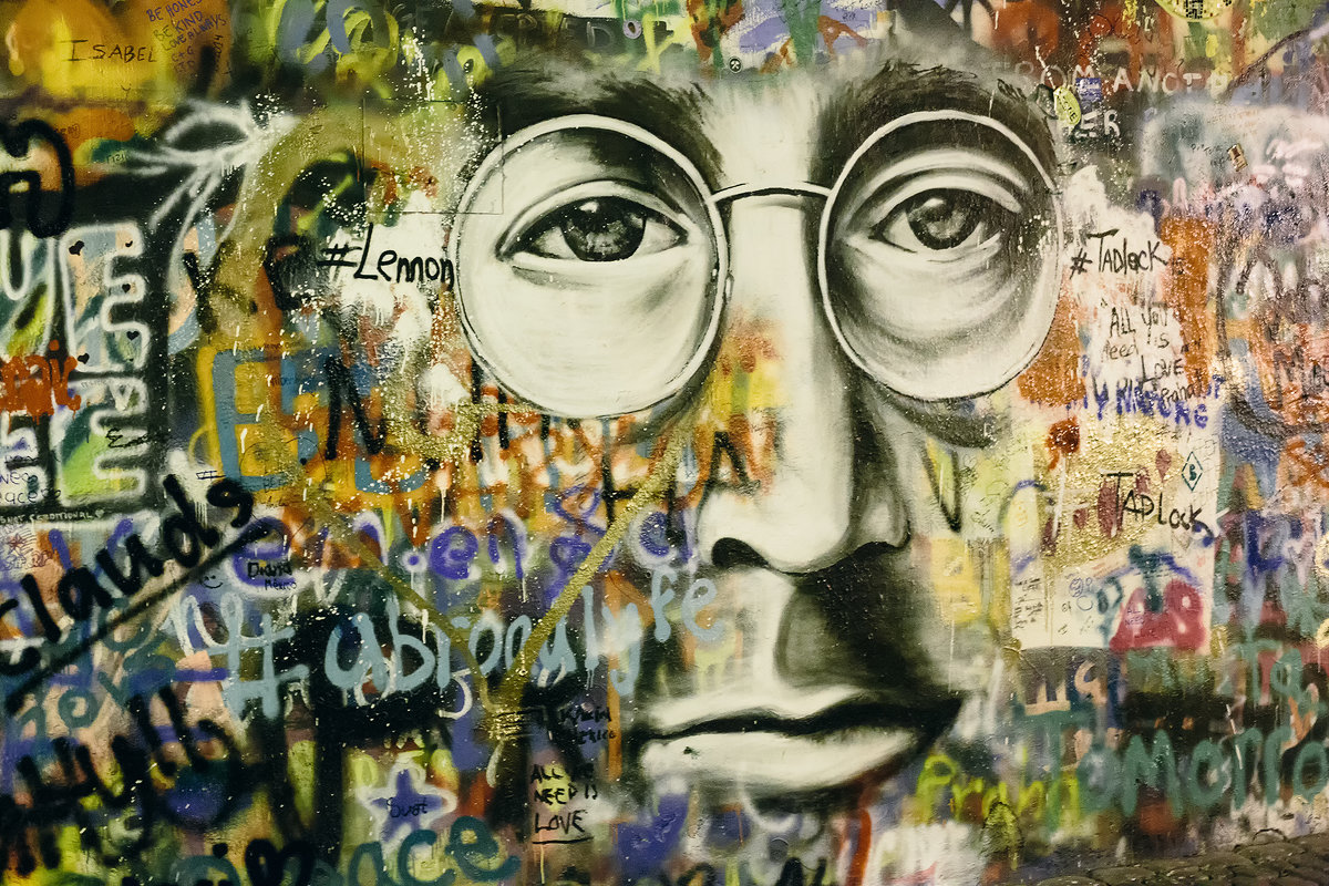 John Lennon wall - Antarien Anta