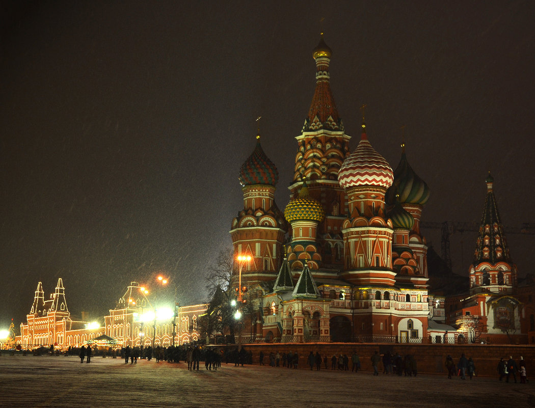 Зимняя Москва - Наталья Левина