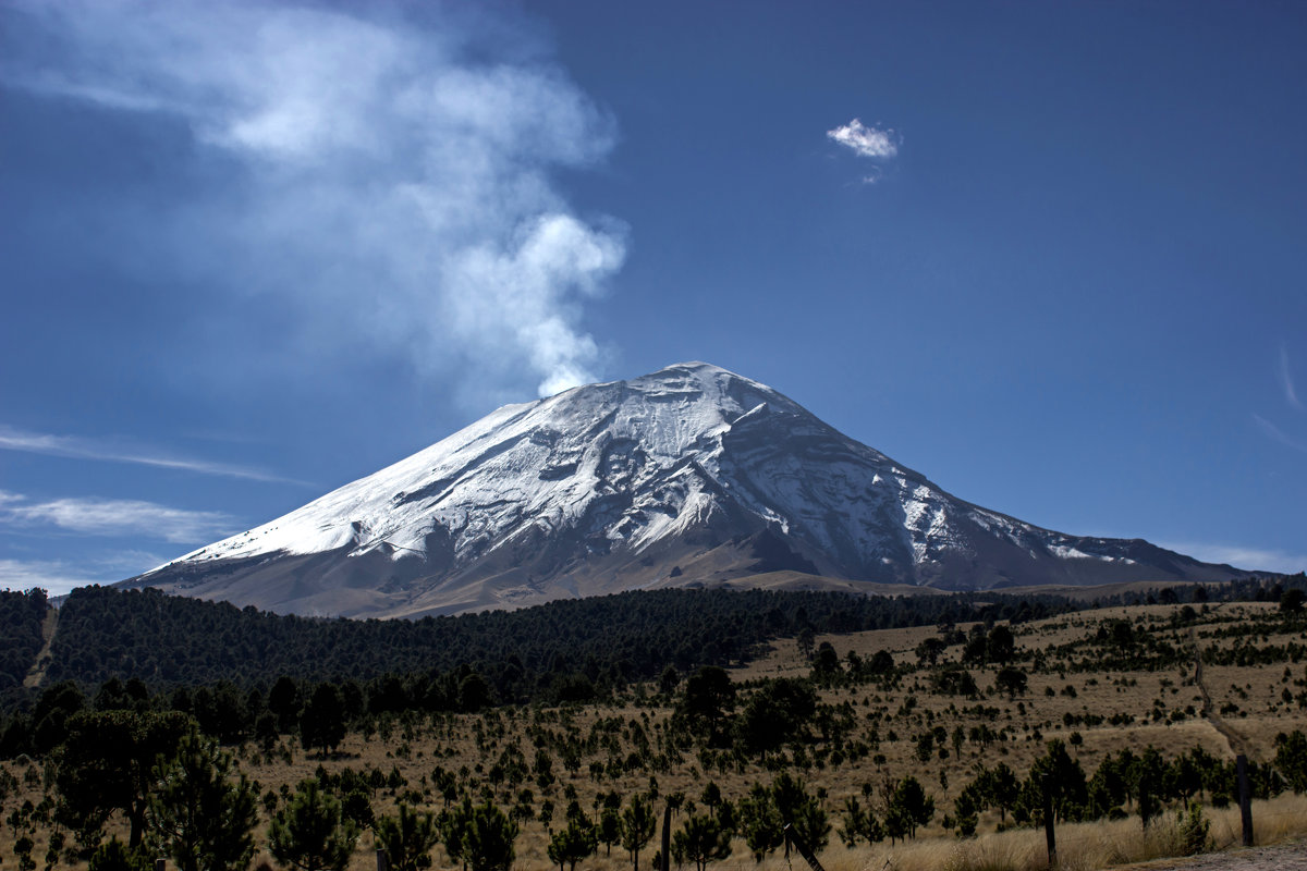 Вулкан Попокатепетль, Мексика - Elena Spezia