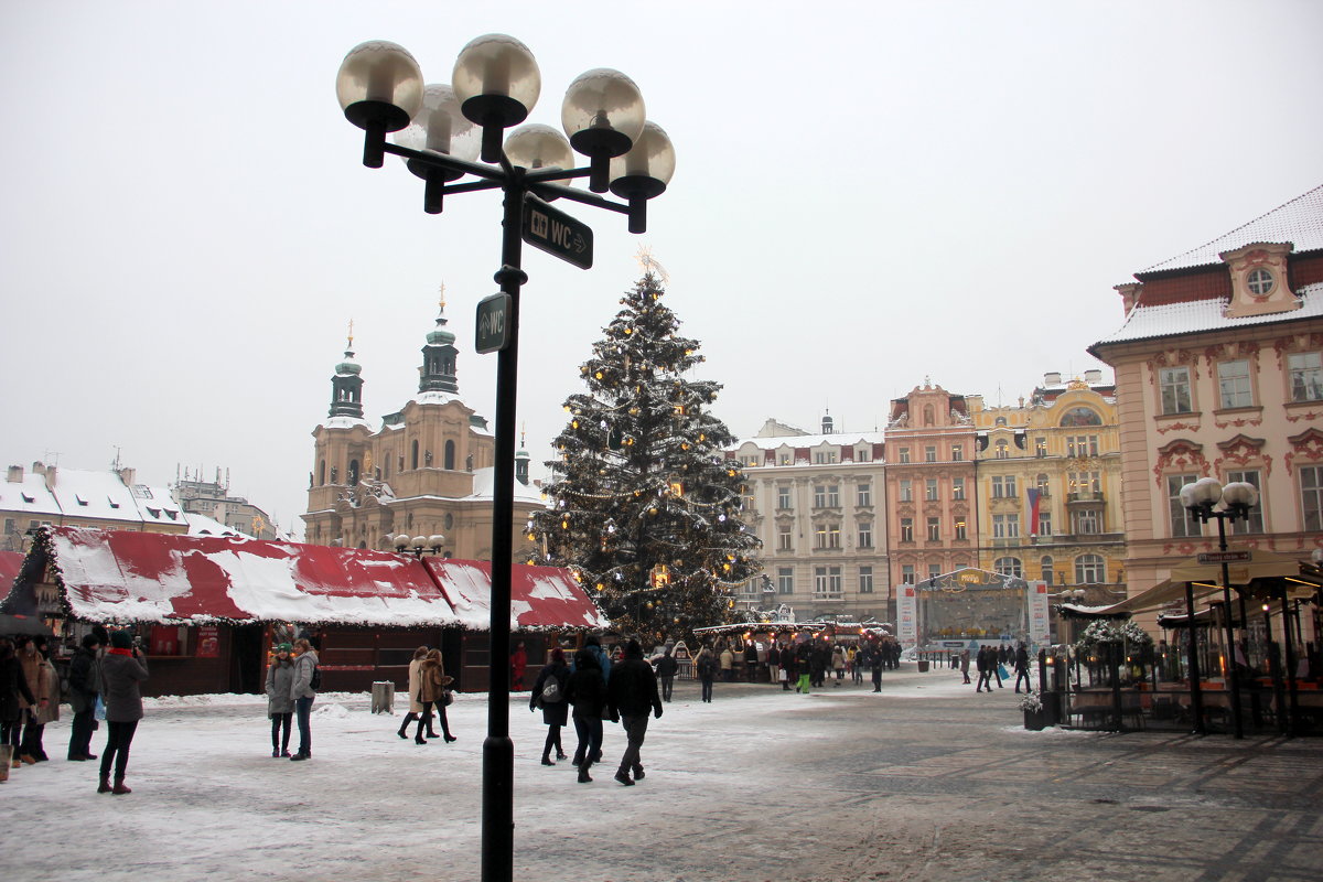 зимняя Прага - Ольга 