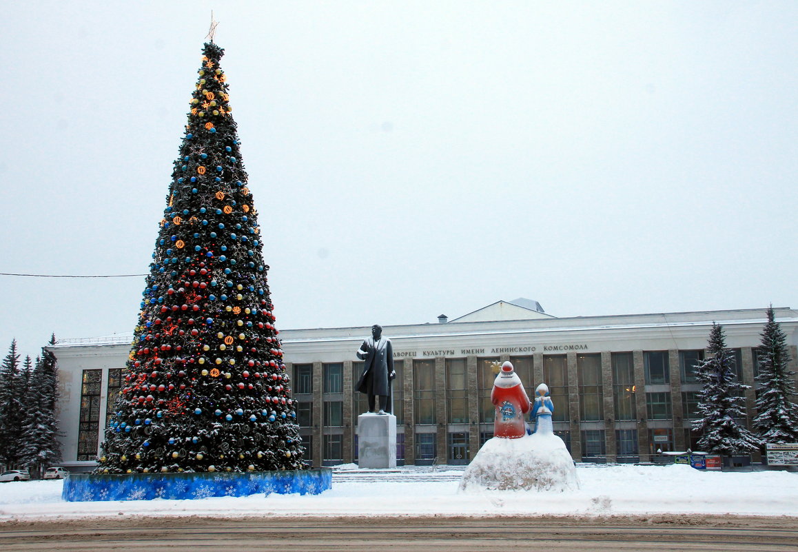 Елка на площади Победы в Северодвинске - Светлана Ку