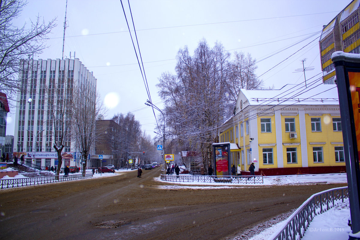 Первоснежные улицы.2015 - Артём Бояринцев