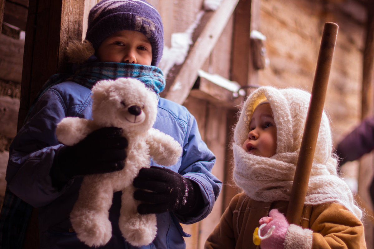 Зимние каникулы у бабушки в деревне - Нинель Гюрсой