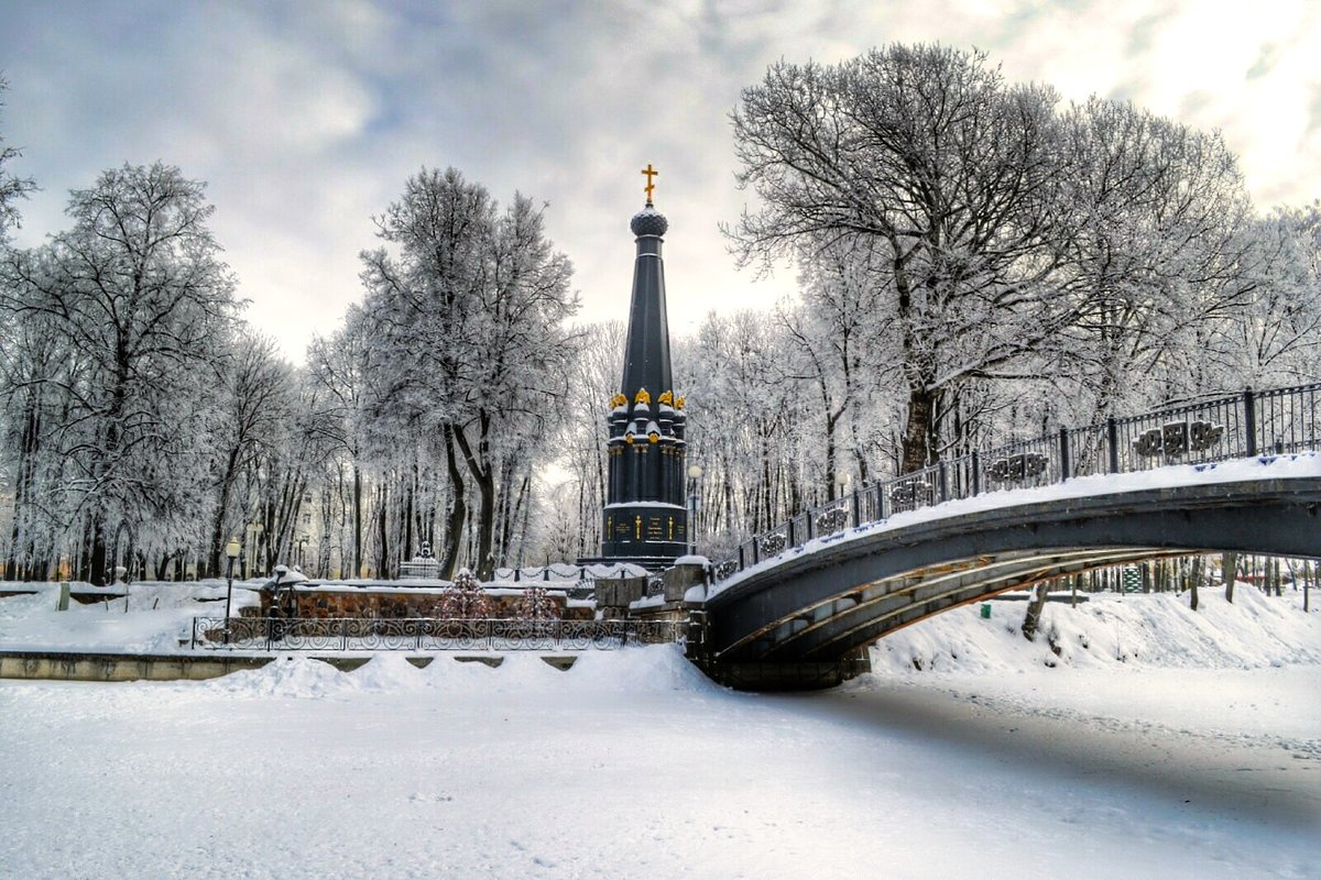 Смоленский Успенский собор зимой