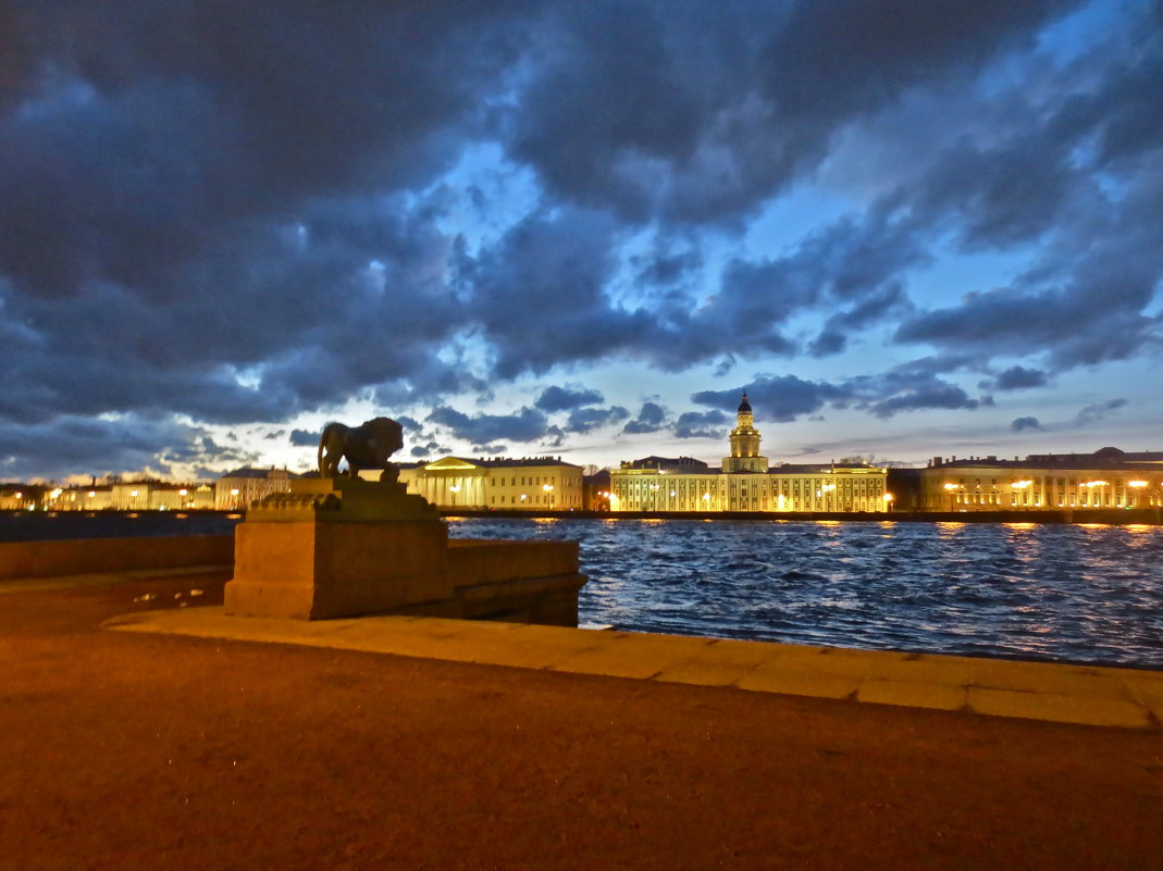 рваные облака над Петербургом - Елена 