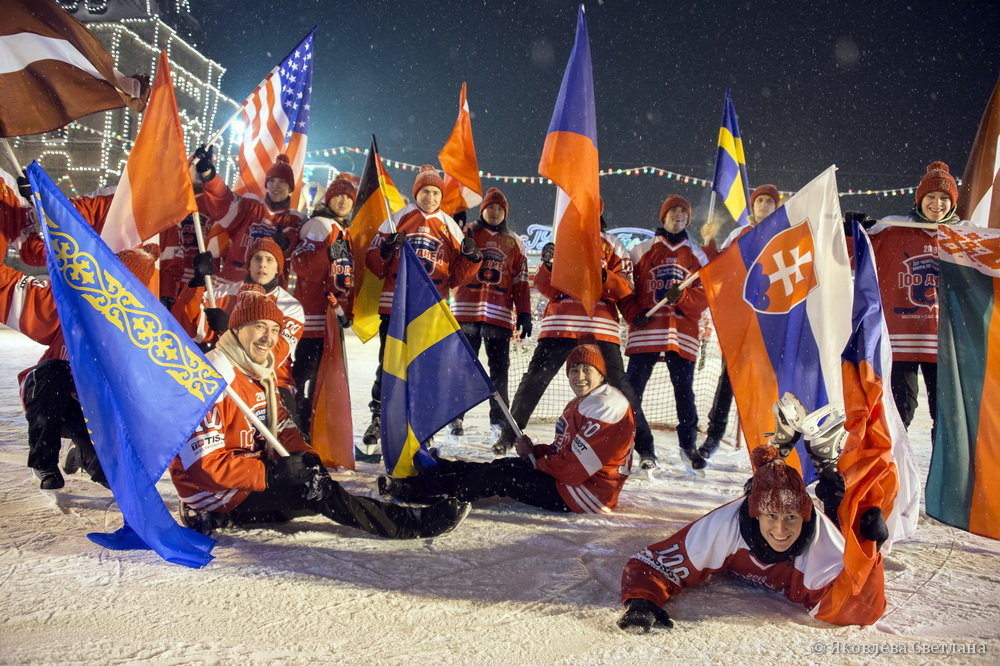 Хоккей на Красной площади - Светлана Яковлева