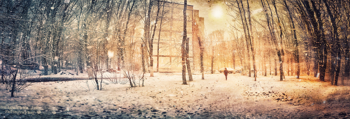 На краю снегопада... - Анна Булгакова