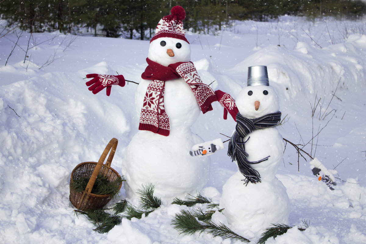 Веселые снеговики... - Наталья 