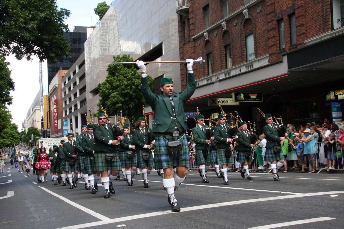 Брисбенский парад в честь дня Святого Патрика - Антонина 