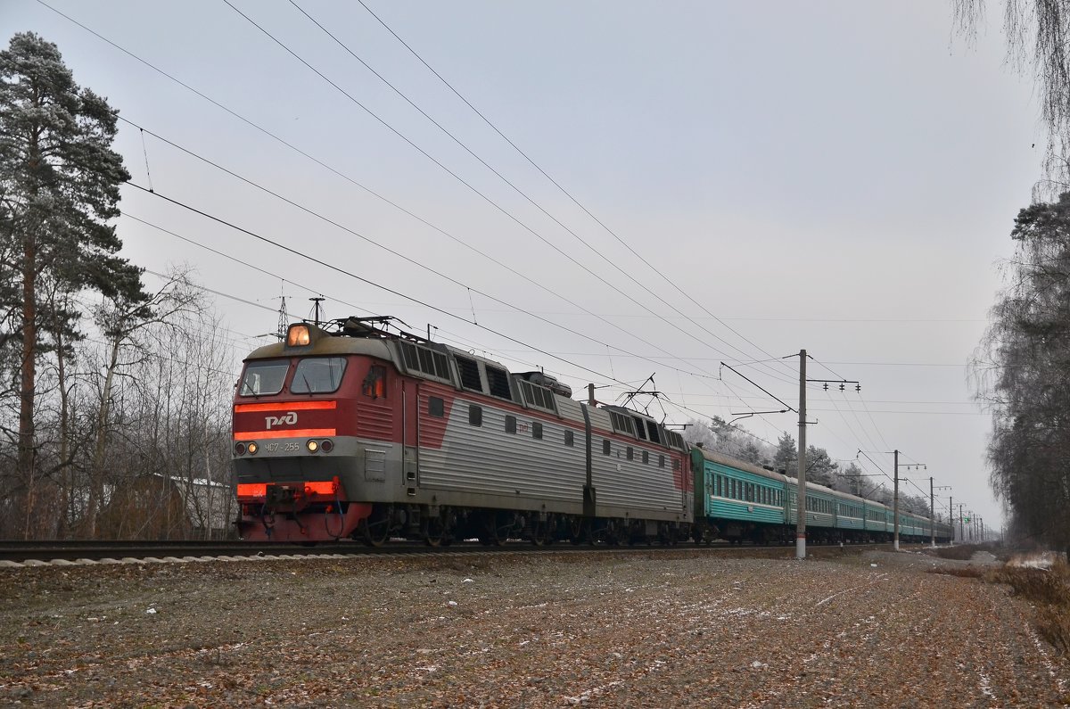 "Залётный" Электровоз ЧС7-255 - Денис Змеев