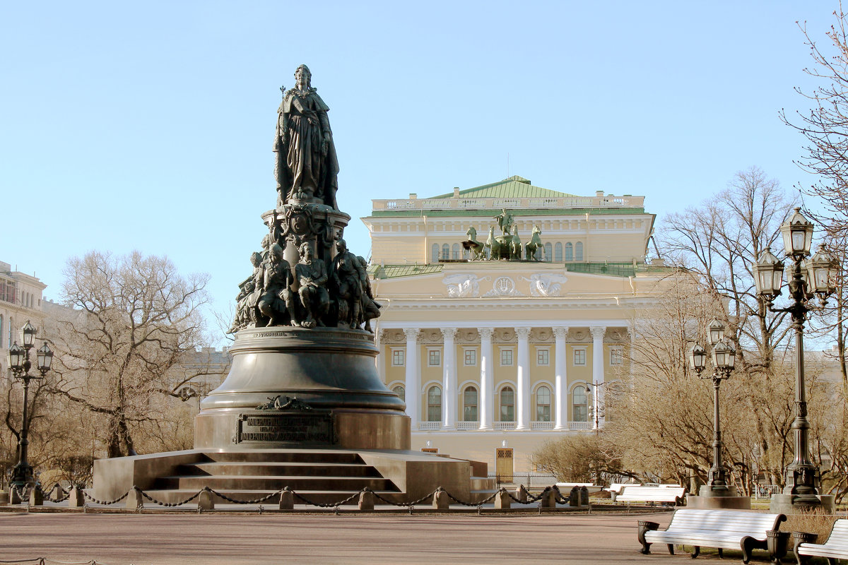 Памятник Екатерине II. Санкт-Петербург - elena manas
