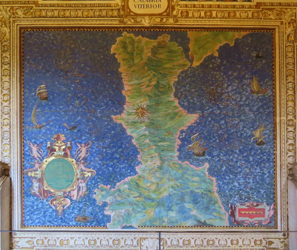В Галерее географических карт Ватикана - Ирина Лушагина