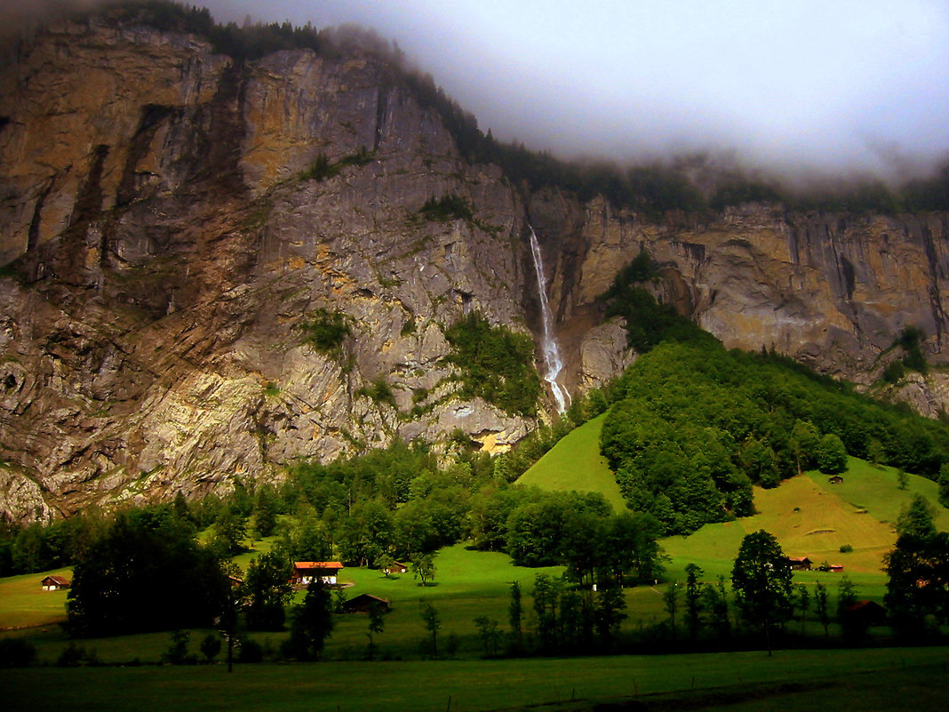 Альпийский пейзаж. Швейцария - Лара Амелина