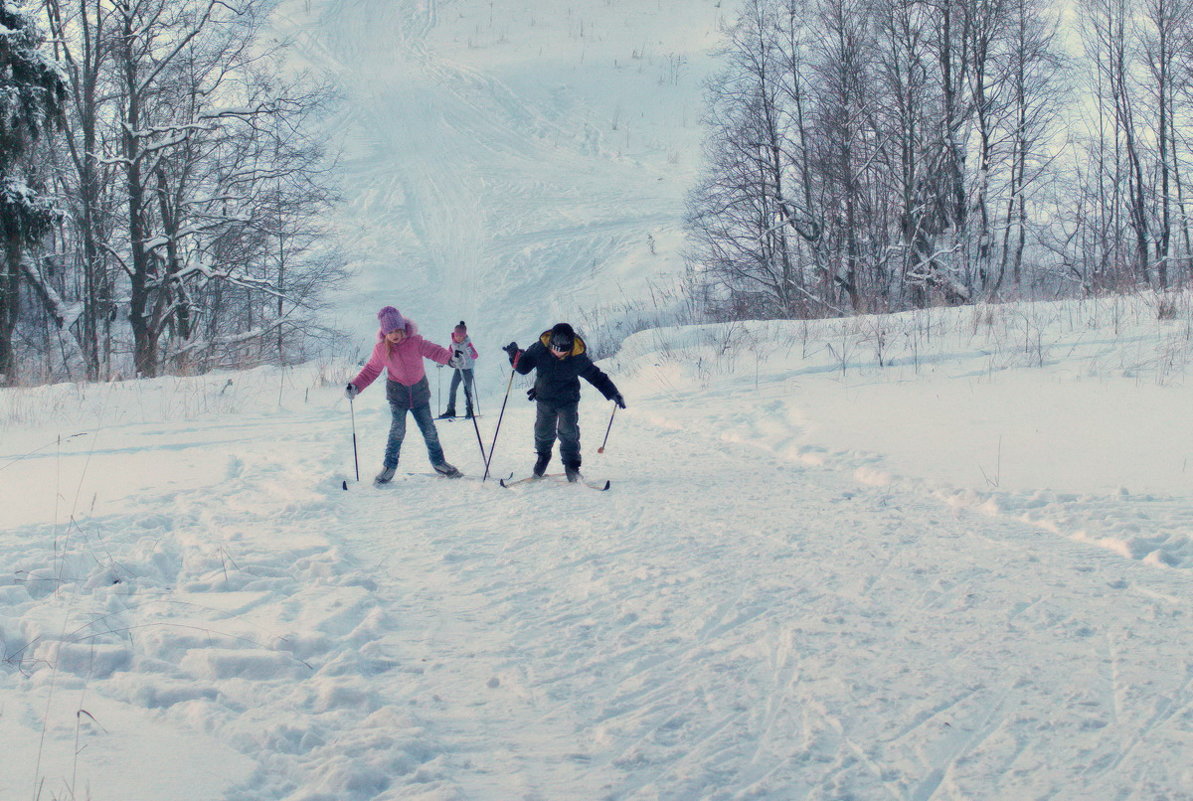 Борьба на лыжне - Валерий Талашов 