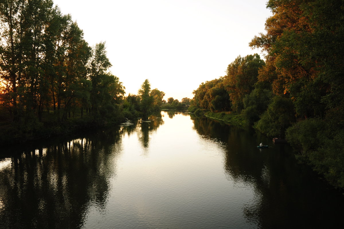 Закат на реке Деме - Сергей Тагиров