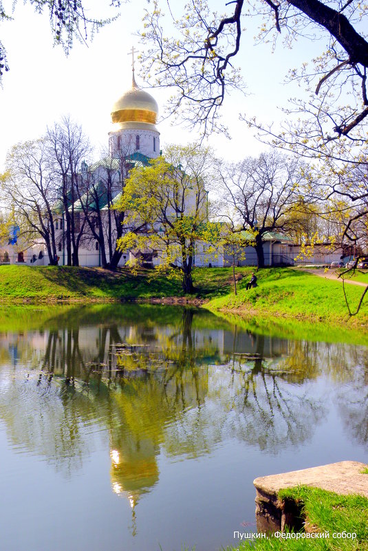 Парк Церковь весной