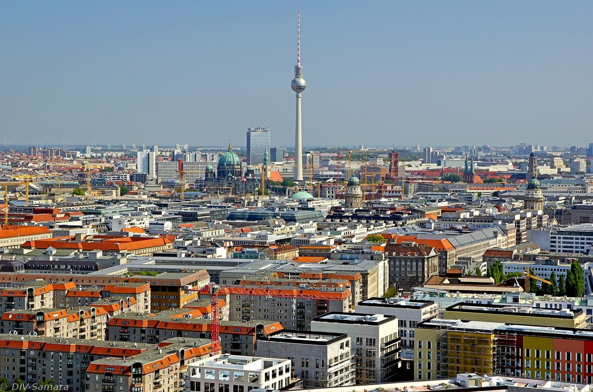 Панорама Берлина с Башни Кольхоффа - Денис Кораблёв