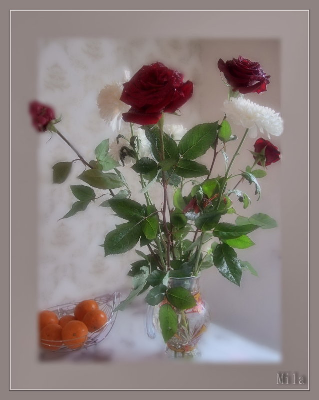 Букет цветов — что может быть чудесней...... - Людмила Богданова (Скачко)