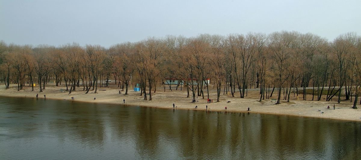 Река в марте.. - Юрий Анипов 