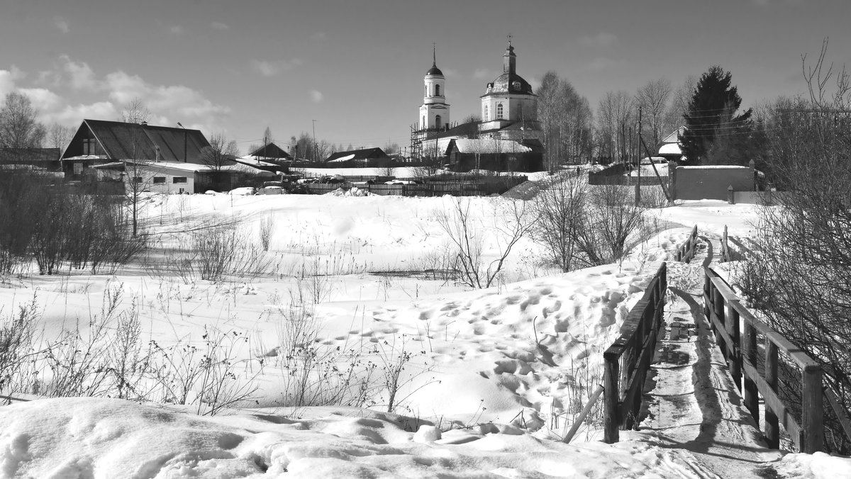 Хорошо зимой в деревне ! - Александр Архипкин