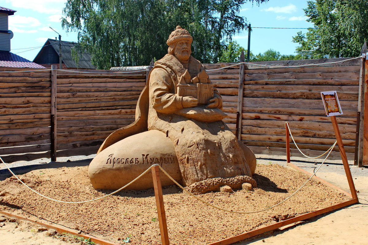 Выставка песчаных скульптур. - Николай Крюков