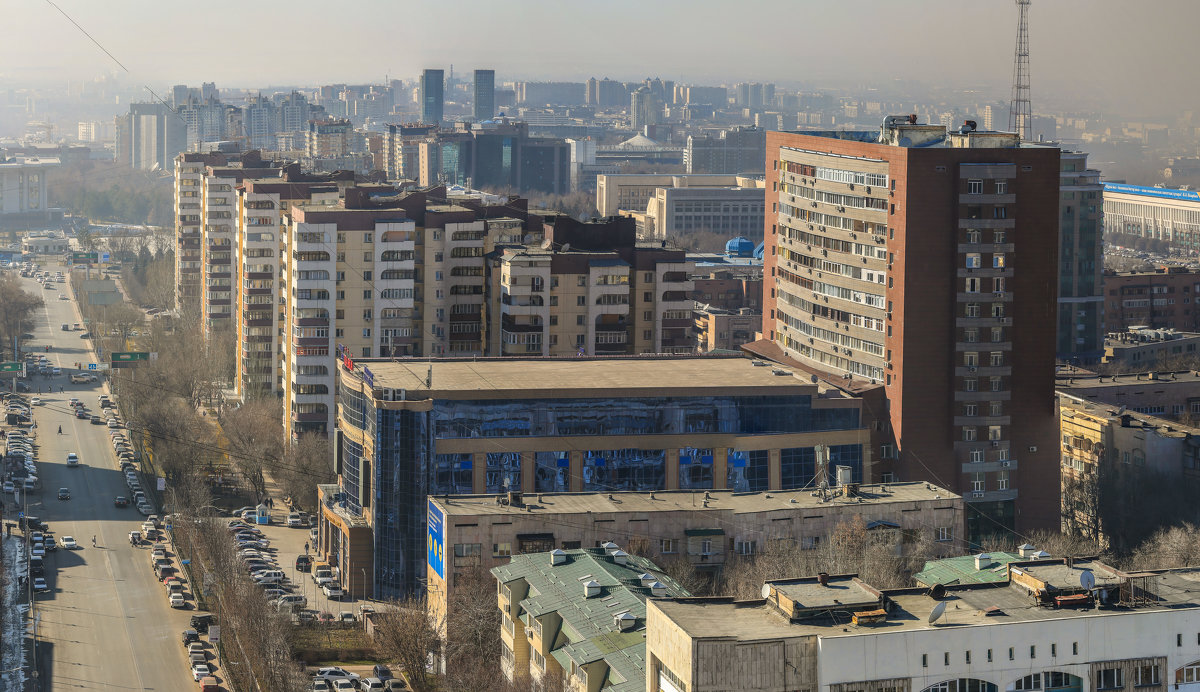 наш город Алматы с высоты птичьего полета - Марат Макс