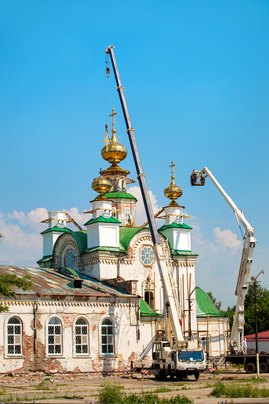 Церковь Успения пресвятой Богородицы. - Елена Кознова