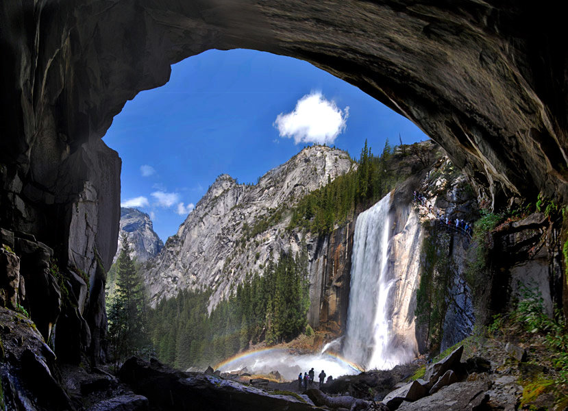 водопад Vernal Fall - viton 