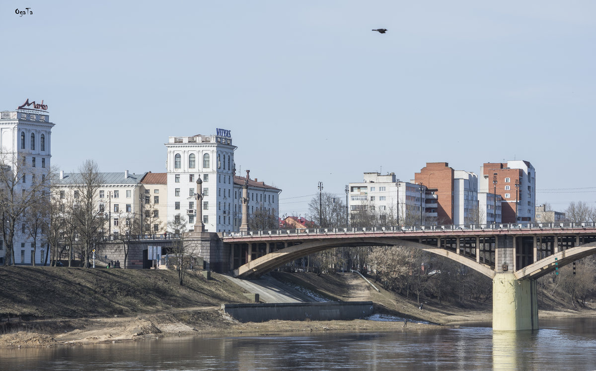 Кировский мост в конце марта - Татьяна Огаркова