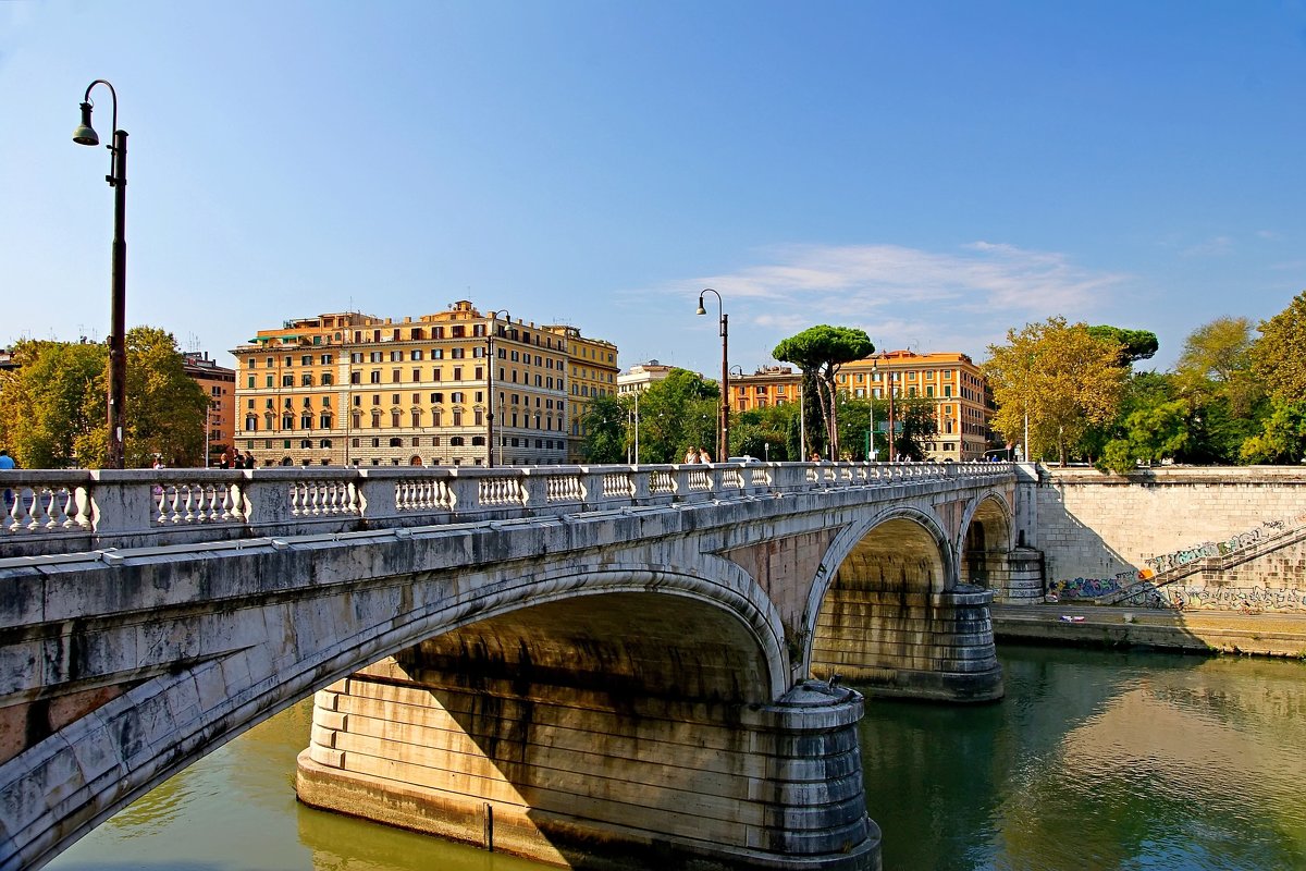Мост королевы Маргариты в Риме - Денис Кораблёв