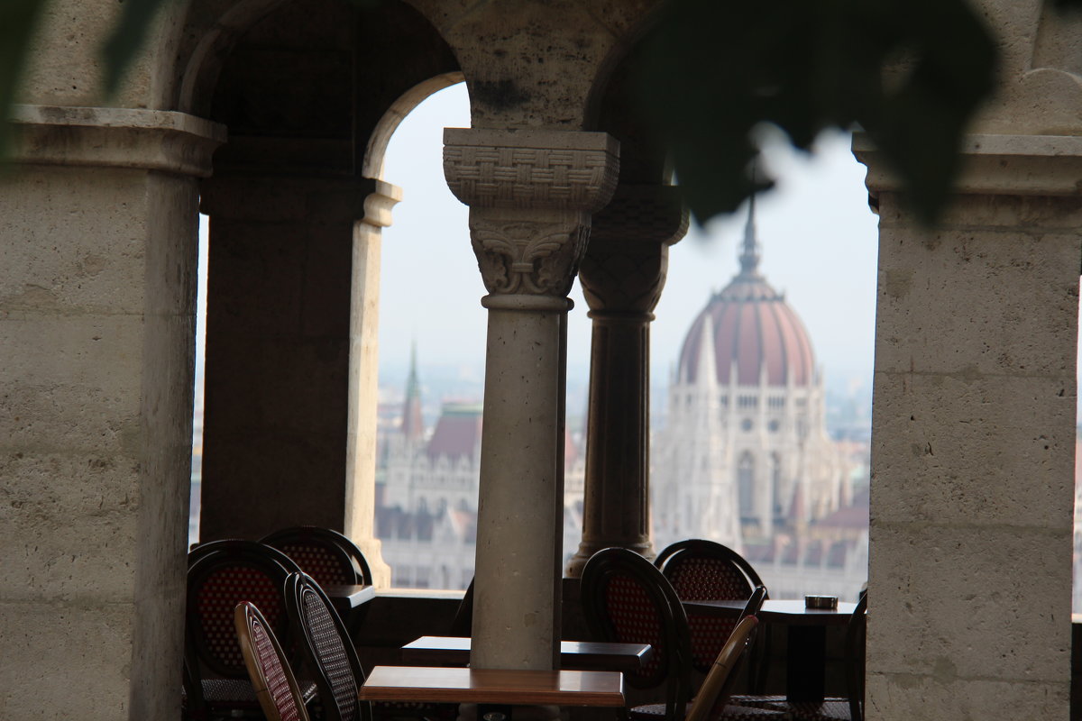 Будапешт-Парламентский дворец вдалеке - Галина Оболдина 