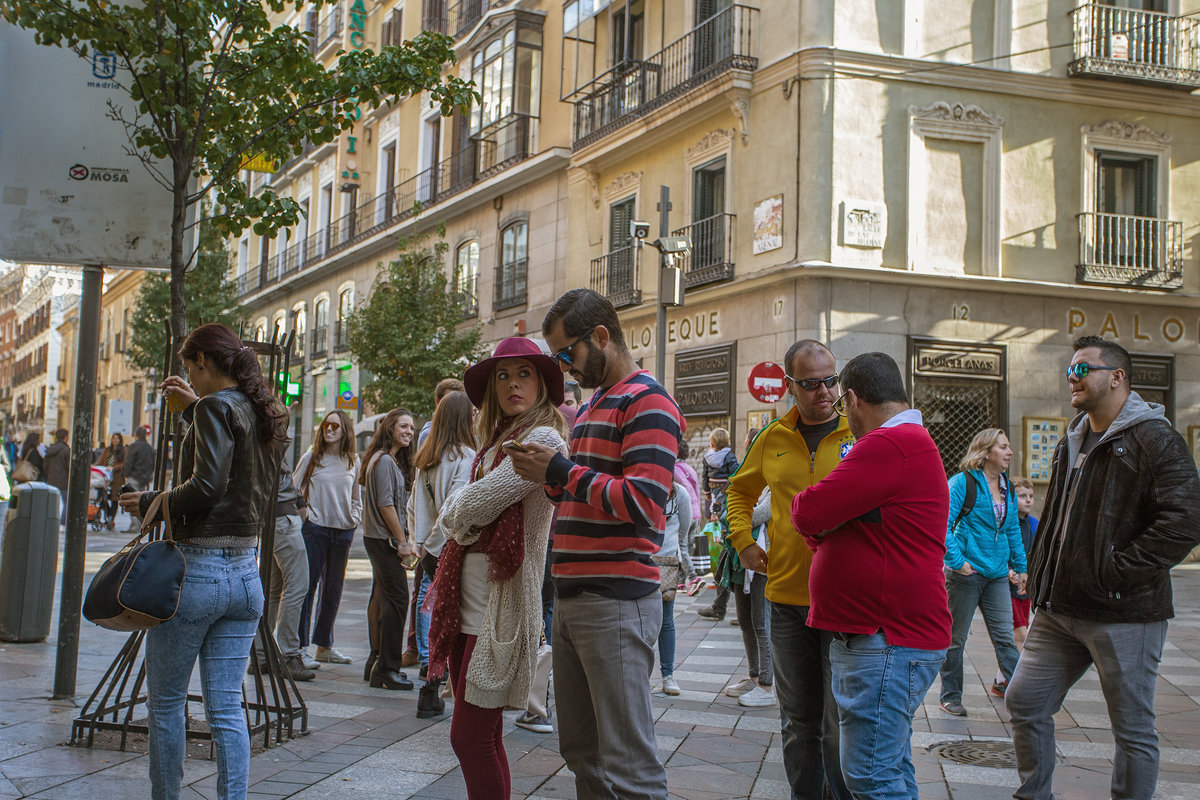 На улицах Мадрида - Aare Treiel
