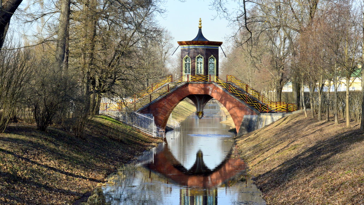 Крестовый мост /весна в парке/ - Сергей 