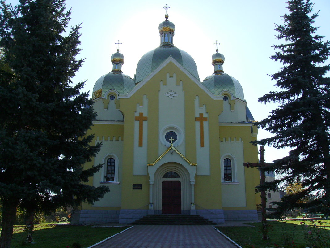 Греко - католический  храм  в  Долине - Андрей  Васильевич Коляскин