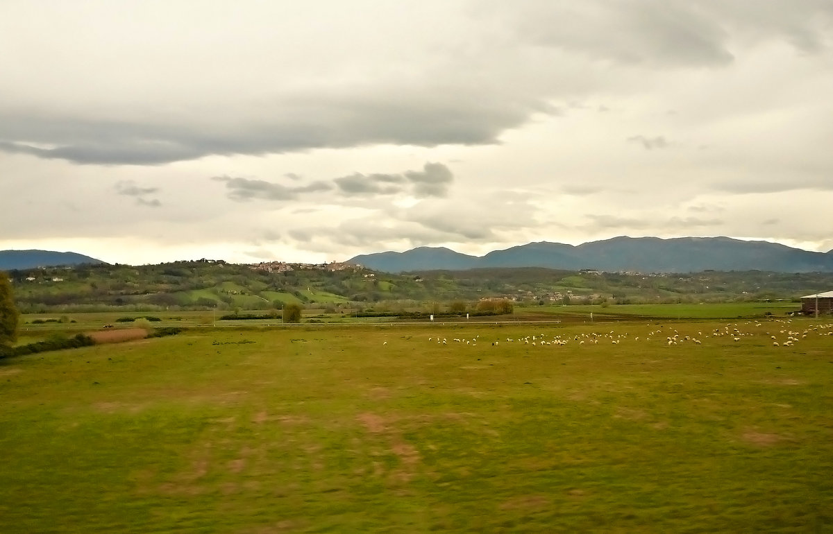 Италия из окна автобуса - Galina Belugina