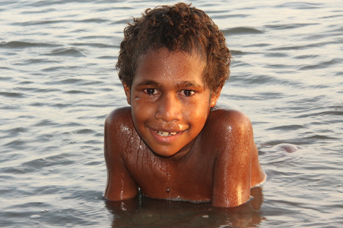 Дети из Папуа Новой Гвинеи - Антонина 
