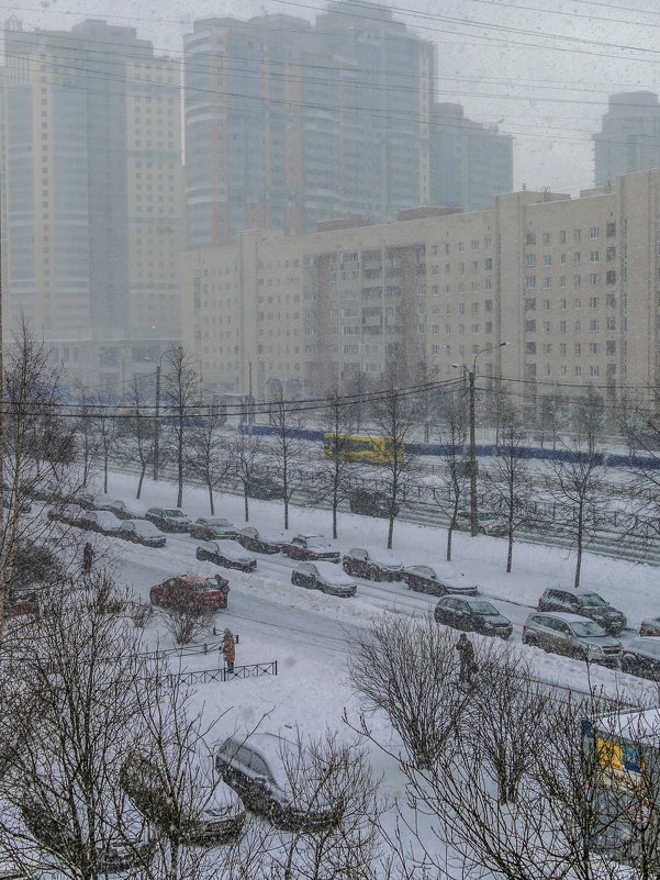 Прощальный снегопад февраля - Владимир Филимонов