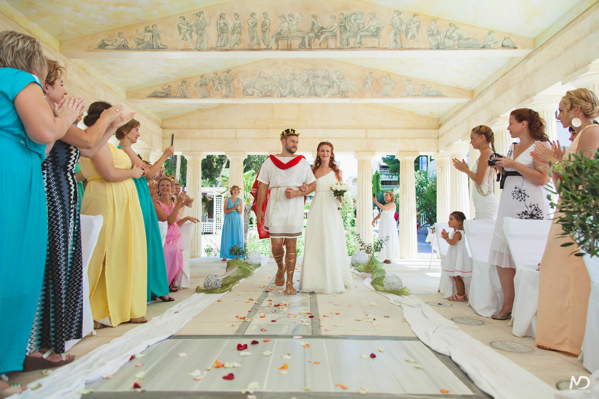 Свадьба в греческом стиле - Δαμιανος Μαξιμιδης