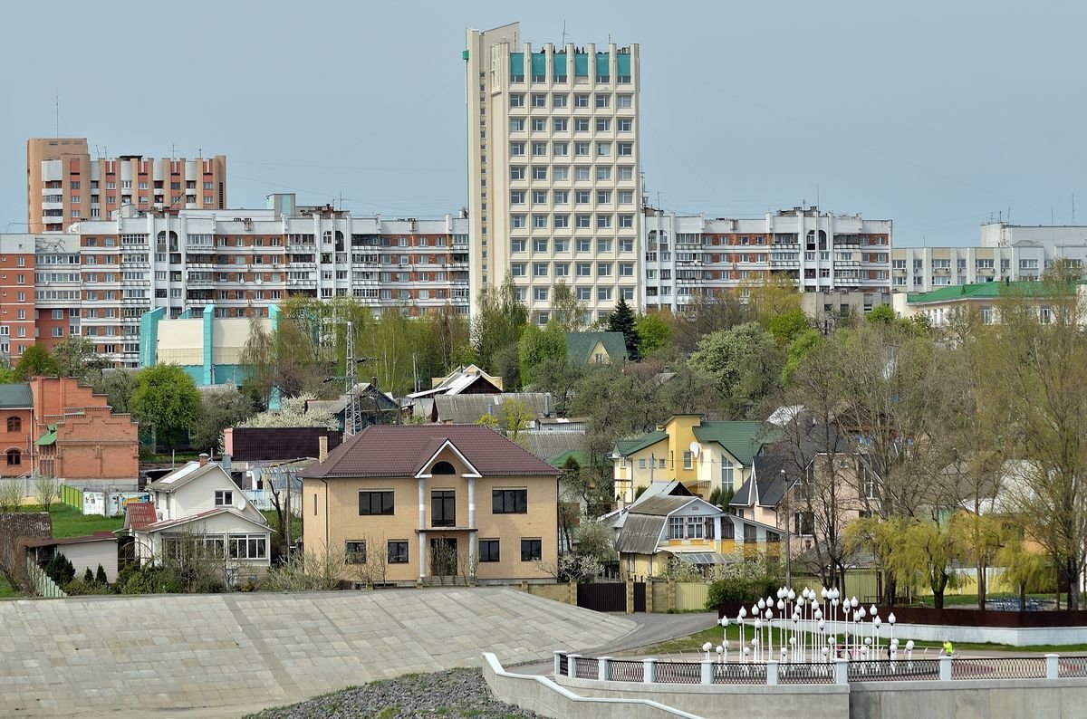 Городская застройка.. - Юрий Анипов 