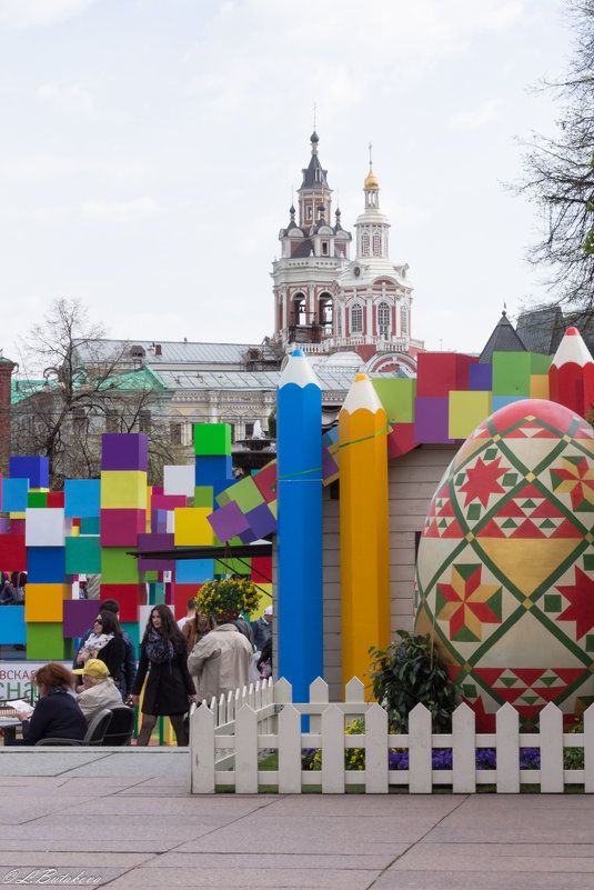 Пасха в Москве - Любовь Бутакова