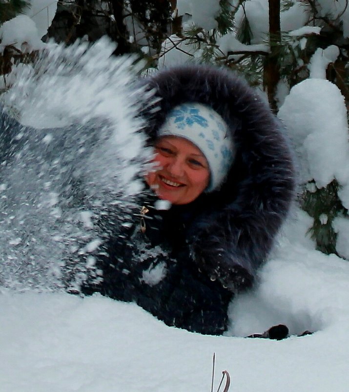 Радуемся снегу!!! - Светлана Масленникова