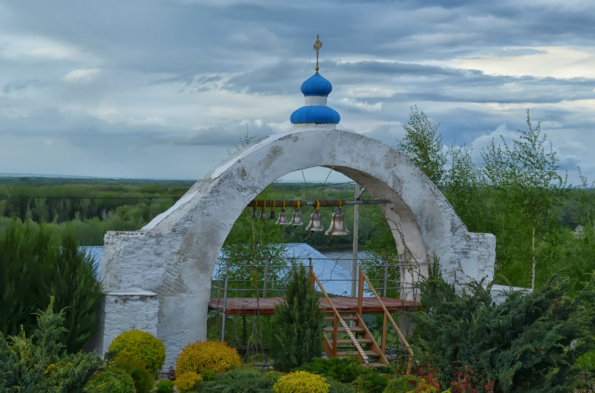 Звонница в Усть-Медведицком монастыре - Marina Timoveewa