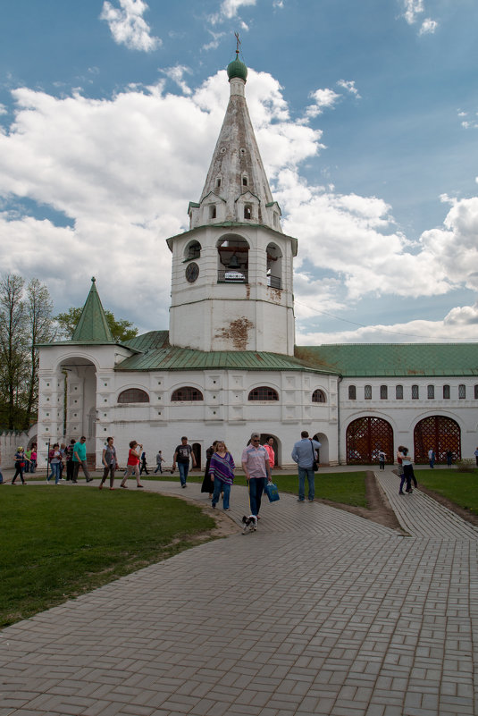 Суздальский кремль. Колокольня церкви Благовещения Пресвятой Богородицы. - Сергей Николаевич Бушмарин